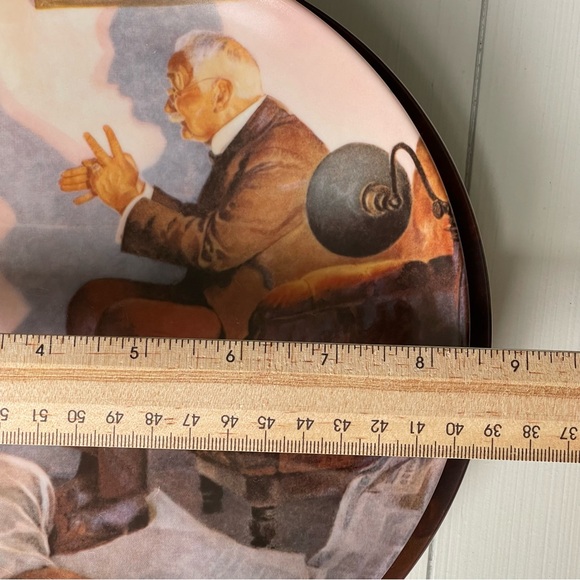 NORMAN ROCKWELL | "The Shadow Artist" 1987 Heritage Collection #11 - Picture 4 of 7